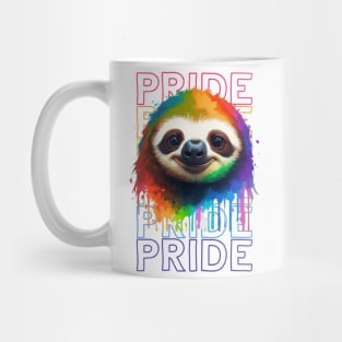 Sloth Pride Colorful Mug